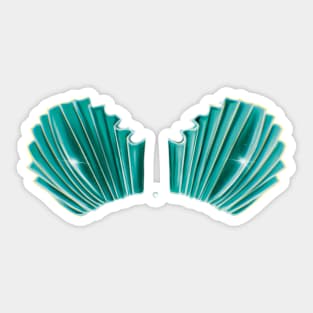 Green Mermaid Bra With Pearl Sticker